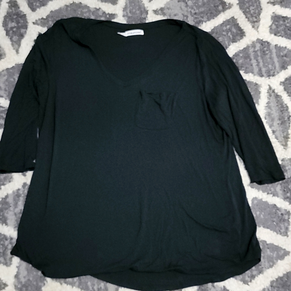Maurices 3/4 sleeve w pocket shirt